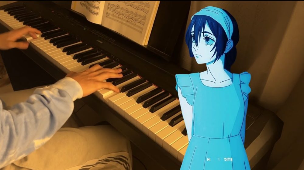緒なら (If I Am With You) piano performance video
